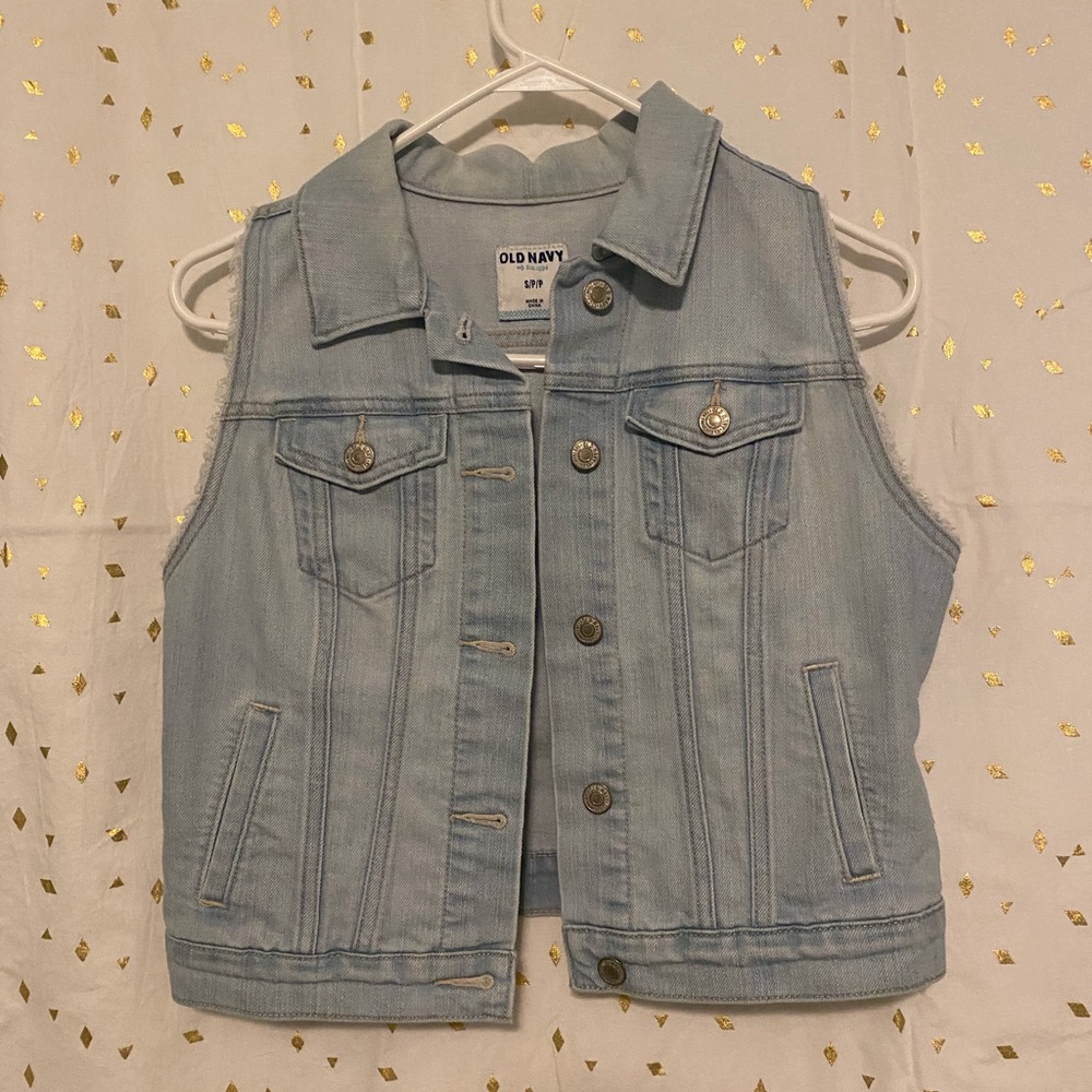 Denim vest